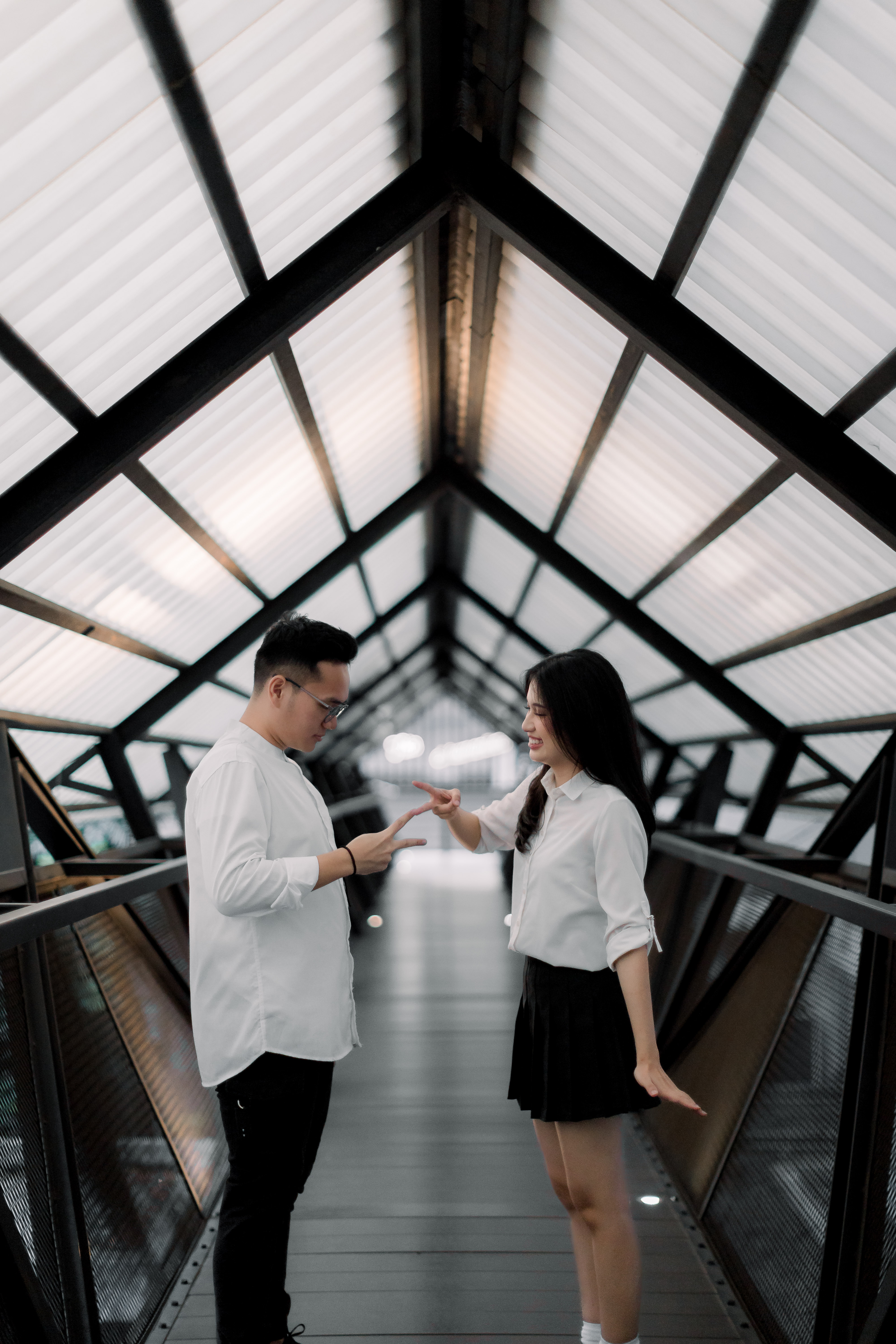 Foto kedua mempelai