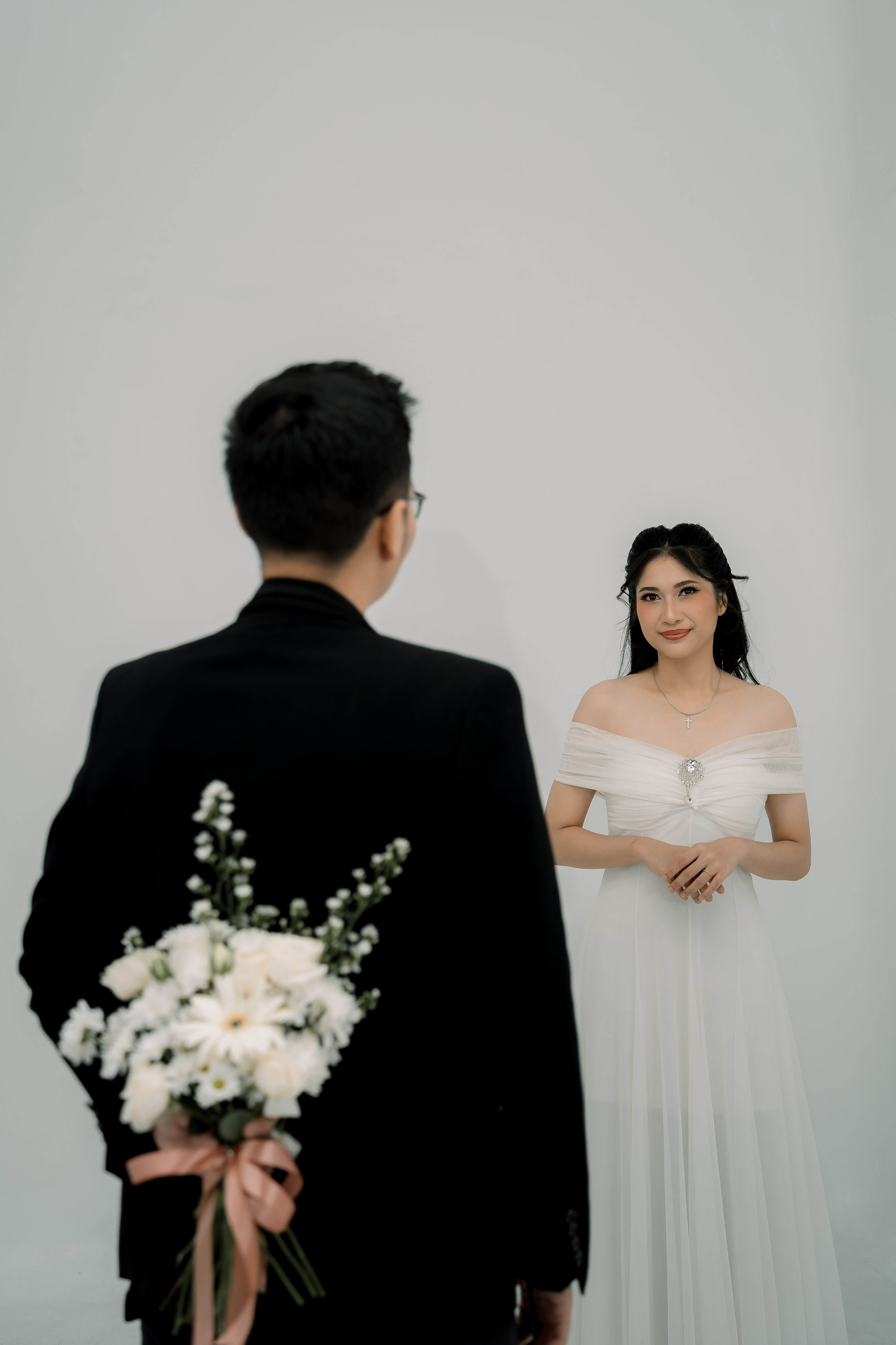 Foto kedua mempelai